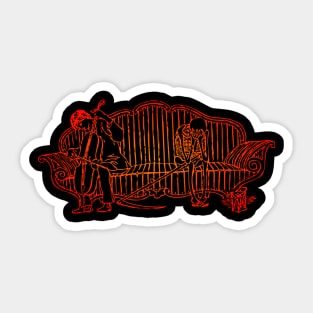 Even Death May Cry Sticker